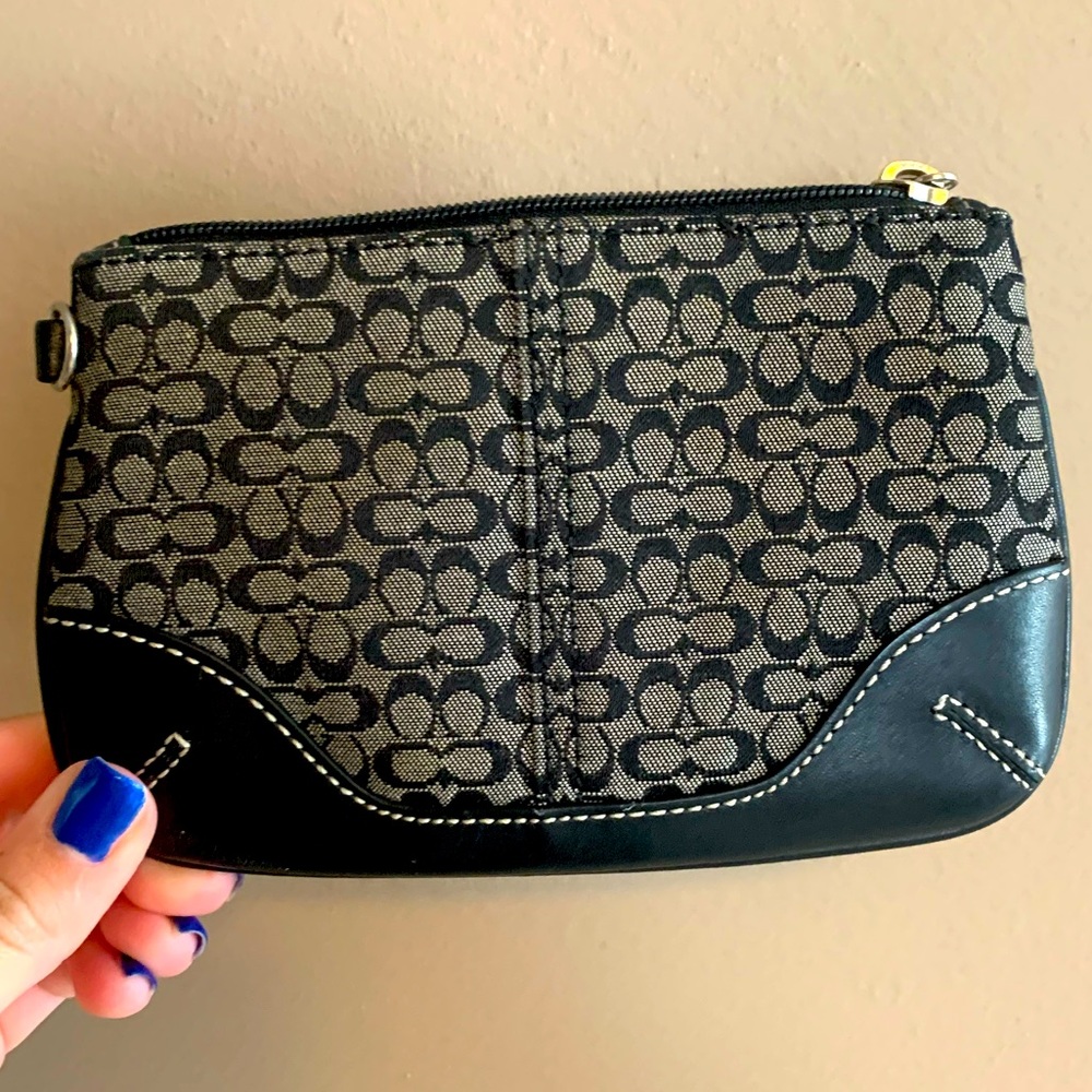 BARLEY USED COACH WALLET